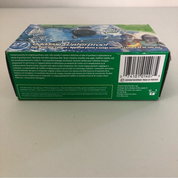 Fujifilm Quick Snap Waterproof Camera 27 Exp 35mm 800 Film ~Process Date: 11/23 - Picture 5 of 5